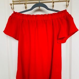 Off the shoulder blouse